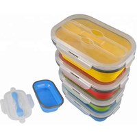 Foldable Silicone Fresh Food Storage Box