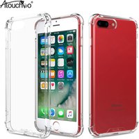 Atouchbo Armor Shockproof Cell Phone Accessories TPU PC Phone Case for iPhone 7 8 Plus Cover