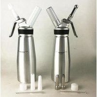 500ML Aluminum Cream Whipper with Decorating,Whipped Cream Dispenser- 1 Pint Large