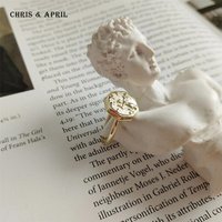 18k gold jewelry new design ladies special finger rings