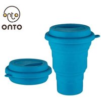 Portable Outdoorcollapsible silicone coffee cup ,silicone drinking cup