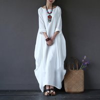 Linen Fabric Dress