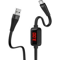 HOCO S4 1.2M 2.4A Mobile Phone Type C Fast USB Charging with LED Display Cable for Samsung
