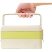 Wheat Straw Biodegradable Lunch Box, Vacuum Biodegradable Plastic Containers
