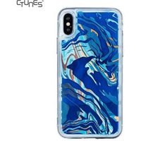 custom Glow in The Dark liquid glitter Mobile case Cover For Iphone XS