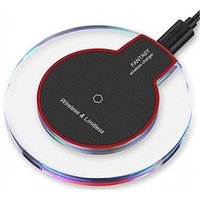 Universal Crystal Qi Fast Mobile Phone Wireless Charger