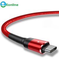 100CM Portable Micro USB Charger Charging Cable Breathing light Design USB Charger Cable for Android Smart Phones MP3