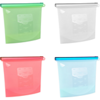 Reusable Food Grade Silicone Storage Pouch