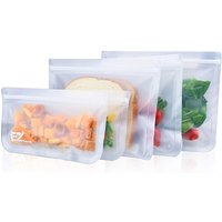 Reusable Storage Bags For Freezer Food Snacks Lunch sandwiches Travel Storage Home organisation FDA Approved EVA Storage Bags