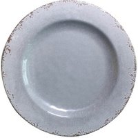 Rustic Vintage Melamine 11 inch Dinner Plate