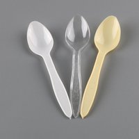 JBelle 120mm 4" Disposable Cutlery Plastic Spoon Disposable