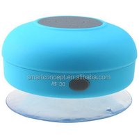Google China wholesale mini speaker with fm radio Waterproof with sucker in window of glass alibaba express in spanish