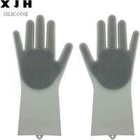 Food Grade Heat Resistant Silicone Washing Gloves