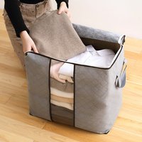 Foldable Non-woven Clothing Quilt Dust-proof Organizer Storage Bag