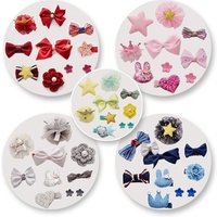 fashion Hot sales headdress Yorkshire bow hair accessories teddy hairpin puppy cat jewelry flower for pet dogs cats