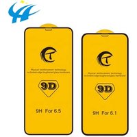 in Amazon hot selling Full cover glue 9D tempered glass screen protector for iphone xs max xr x Glas Bildschirmschutz