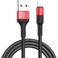 Hoco X26 1M Nylon Braid Charging Data Cable For Lightn