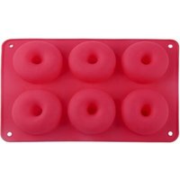 6 Cavity Factory Silicone Doughnut Baking Cake Pan FDA Doughnut Mold Silicone Donut Pan