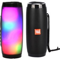 Factory price wholesale TG157 Mini Portable Wireless bluetooth Speaker with Melody Colorful Light