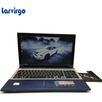 15.6inch 8G RAM 1TB HDD with DVD ROM Gaming Laptop In-tel Qual Core Fast CPU Wins7/8.1 Notebook PC Computer