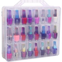 Portable Nail Polish Organiser Case 48 Bottles