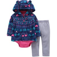 Clothes Set Romper Hat & Long Sleeves