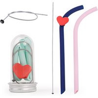 New Product Ideas Party Drinking Compostable Reusable Collapsible Foldable Silicone Straw
