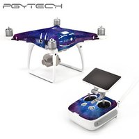 PGYTECH Waterproof PVC RC Drone Sticker for DJI Phantom 4 Pro Stickers UAV Body+Remote Control Protector D3/D4/D5/D6