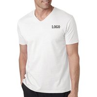 Plain V Neck T Shirt