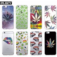 Fashion Art High Plants Sexy Design Transparent Clear Case for Apple IPhone 6 6Plus 7 7Plus 8 8Plus X Cover Fundas
