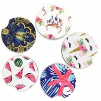 Wholesale Sublimation Neoprene Car Coaster