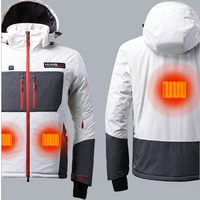 Heated Waterproof Ski Jacket Winter Outdoor Sports
