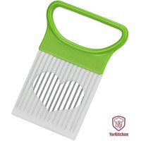 All-In-One Onion Holder Stainless Steel Holder for Odor Remover Onion Slicing Tomato Potato Holder Slicer