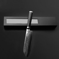 Cooking tools 7 inch chef knife 67 layers damascus steel kitchen knives