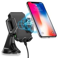 USB Type C 7.5W Wireless Car Charging Mount Stand Compatible iPhone XS/XS Max/XR/X/8/8 Plus / 10W Fast Wireless Charger Samsung