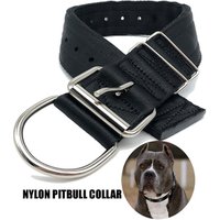 Training Pitbull Dog Collar,4 Layers Heavy Duty Nylon Large 2 Inch Dog Collar For Dog Training Products Supplies