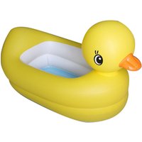 Yellow Duck Bath Tub Inflatable Baby Bath Tub