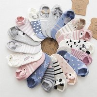 Cute Animal Pattern Low Cut Ankle Socks