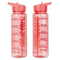 Tritan Sports Water Bottle Time Tracker & Leak Proof Design