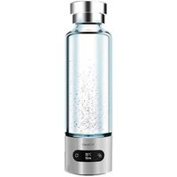 Watertight Rechargeable Bluetooth smart cup hydrogen rich water bottle with IOS/Android App and OLED Indicator