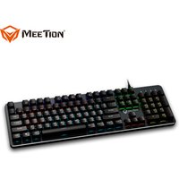 MEETION new LED wired USB PC gamer ergonomics Mechanical Gaming Keyboard
