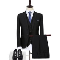 Men's Three-Piece Wedding Suit