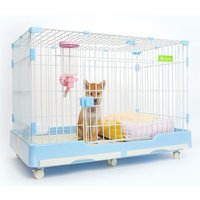 Wholesale foldable wire dog cage large metal pet cages dog house dog crate