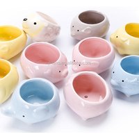 Cute Ceramic Animal Planters for Succulents