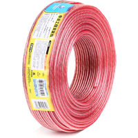 CHOSEAL Oxygen Free Copper Transparent Speaker Cable/Wire for Amplifier & Loudspeaker