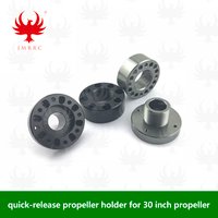 JMRRC Aluminum Alloy Quick Release Propeller Holder Adapter CW/CCW for big propeller, 30 inch propeller holder for UAV Drones