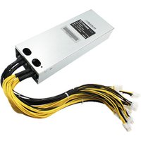 100% New GPU Mining Power Supply 1800W PSU with 10pcs PCI-E 6Pin Cables