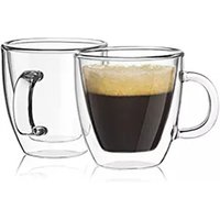 Savor Double Wall Insulated Glasses Espresso Mugs