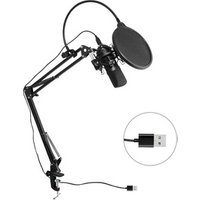Professional BM 800 192Khz 24bit plug and play usb computer microphone set for podcast