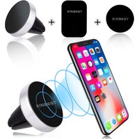 Free Sample Custom Logo Printing Car Phone Holder Mini Air Vent Mount Magnetic Cellphone Holder Universal For Mobile Phone